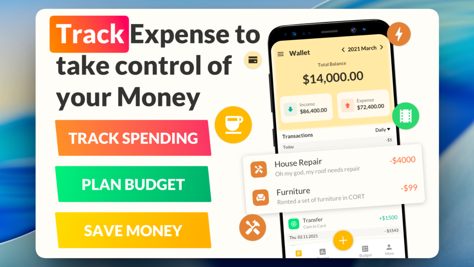 Money Tracker: Expense Tracker