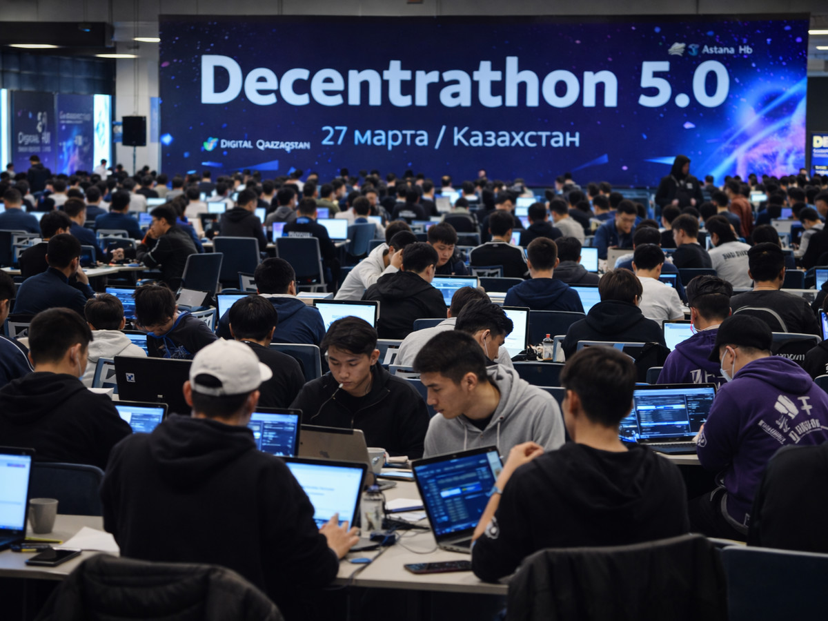 Крупнейший IT-хакатон Казахстана Decentrathon 5.0 стартует 27 марта